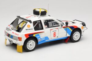 Peugeot 205 T16 Peugeot Talbot Sport T. Salonen / S. Harjanne Safari Rally 1985 Otto 1:18 OT1161 Rășină - imaginea 2 din 6