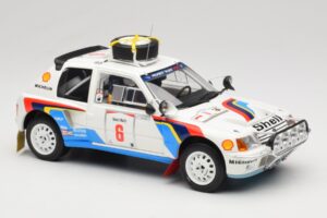 Peugeot 205 T16 Peugeot Talbot Sport T. Salonen / S. Harjanne Safari Rally 1985 Otto 1:18 OT1161 Rășină - imaginea 4 din 6