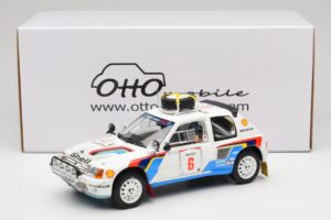 Peugeot 205 T16 Peugeot Talbot Sport T. Salonen / S. Harjanne Safari Rally 1985 Otto 1:18 OT1161 Rășină - imaginea 6 din 6