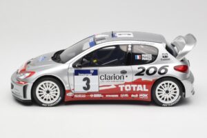 Peugeot 206 WRC #3 G. Panizzi / H. Panizzi Rally Tour de Corse 2002 Otto 1:18 OT1085 Rășină - imaginea 3 din 6