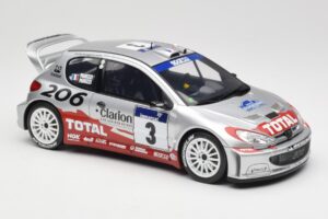 Peugeot 206 WRC #3 G. Panizzi / H. Panizzi Rally Tour de Corse 2002 Otto 1:18 OT1085 Rășină - imaginea 4 din 6