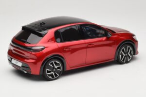 Peugeot 208 GT Hybrid Red Elixir Otto 1:18 OT1163 Rășină - imaginea 2 din 6