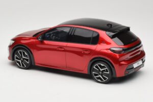Peugeot 208 GT Hybrid Red Elixir Otto 1:18 OT1163 Rășină - imaginea 5 din 6