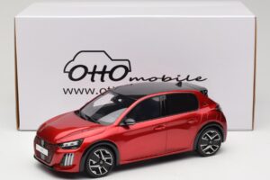 Peugeot 208 GT Hybrid Red Elixir Otto 1:18 OT1163 Rășină - imaginea 6 din 6