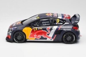 Peugeot 208 WRX #9 S. Loeb World RX of Belgium 2018 Otto 1:18 OT455 Rășină - imaginea 3 din 6