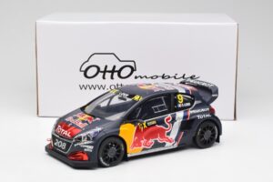 Peugeot 208 WRX #9 S. Loeb World RX of Belgium 2018 Otto 1:18 OT455 Rășină - imaginea 6 din 6