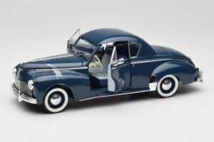 Peugeot 302 Coupe Albastru Solido 1:18 8168 Metal - imaginea 2 din 8