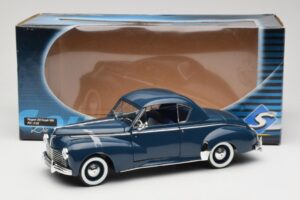 Peugeot 302 Coupe Albastru Solido 1:18 8168 Metal - imaginea 8 din 8