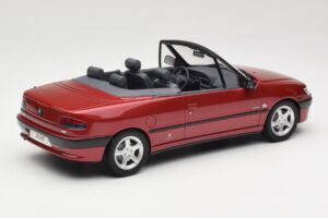 Peugeot 306 Cabriolet Roșu Otto 1:18 OT042 Rășină - imaginea 2 din 6