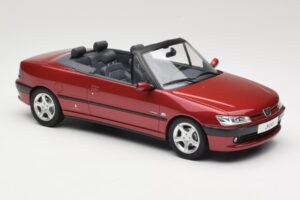 Peugeot 306 Cabriolet Roșu Otto 1:18 OT042 Rășină - imaginea 4 din 6