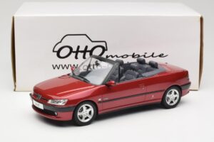 Peugeot 306 Cabriolet Roșu Otto 1:18 OT042 Rășină - imaginea 6 din 6