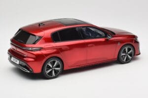 Peugeot 308 GT P5 Elixir Red Otto 1:18 OT1140 Rășină - imaginea 2 din 6