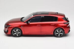 Peugeot 308 GT P5 Elixir Red Otto 1:18 OT1140 Rășină - imaginea 3 din 6