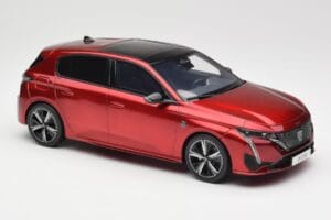 Peugeot 308 GT P5 Elixir Red Otto 1:18 OT1140 Rășină - imaginea 4 din 6