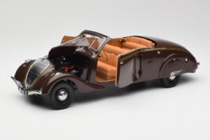Peugeot 402 Eclipse Ciocolată Norev 1:18 184873 Metal - imaginea 2 din 12