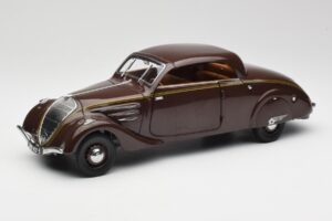 Peugeot 402 Eclipse Ciocolată Norev 1:18 184873 Metal - imaginea 4 din 12