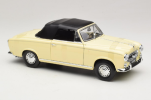 Peugeot 403 Cabriolet Bej Welly 1:18 12551HW Metal - imaginea 4 din 6