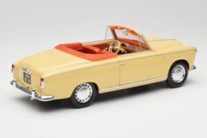 Peugeot 403 Cabriolet Galben Nisip Solido 1:18 8165 Metal - imaginea 3 din 8