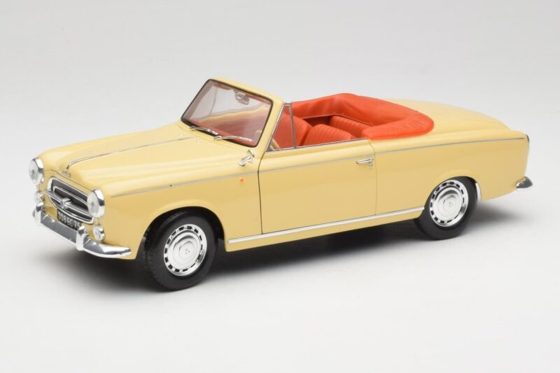 Peugeot 403 Cabriolet Galben Nisip Solido 1:18 8165 Metal