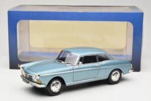 Peugeot 404 Coupe Albastru Norev 1:18 184745 Metal - imaginea 8 din 8