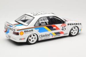 Peugeot 405 Mi16 #45 Team Peugeot Talbot Sport R. Gravett BTCC 1992 Otto 1:18 OT1141 Rășină - imaginea 2 din 6