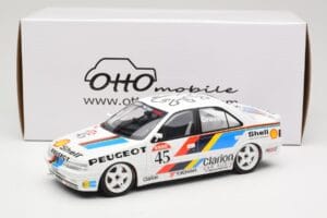 Peugeot 405 Mi16 #45 Team Peugeot Talbot Sport R. Gravett BTCC 1992 Otto 1:18 OT1141 Rășină - imaginea 6 din 6