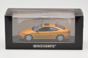 Peugeot 406 Coupe Auriu Metalic Minichamps 1:43 430112628 Metal - imaginea 4 din 4
