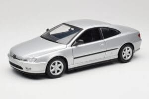 Peugeot 406 Coupe Argintiu Gate 1:18 01024 Metal