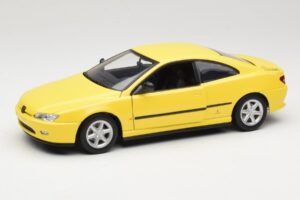 Peugeot 406 Coupe Galben Gate 1:18 01022 Metal