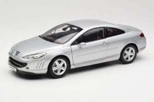 Peugeot 407 Coupe Argintiu Norev 1:18 184747 Metal