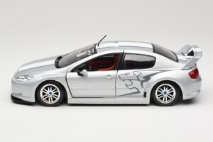 Peugeot 407 Racing Argintiu Solido 1:18 90642 Metal - imaginea 4 din 8