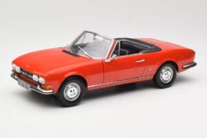 Peugeot 504 Cabriolet Roșu Norev 1:18 184754 Metal