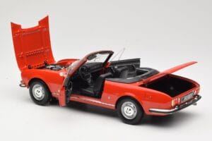 Peugeot 504 Cabriolet Roșu Norev 1:18 184754 Metal - imaginea 5 din 8