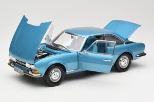 Peugeot 504 Coupe Albastru Norev 1:18 184755 Metal - imaginea 2 din 8
