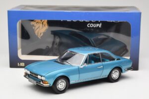 Peugeot 504 Coupe Albastru Norev 1:18 184755 Metal - imaginea 8 din 8