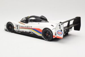 Peugeot 905 Evo 1B Group C #1 Peugeot Talbot Sport D. Warwick / Y. Dalmas / M. Blundell 24 Hours of Le Mans Winner 1992 Norev - imaginea 5 din 6