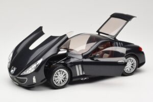 Peugeot 907 Concept Negru Bburago 1:18 3407404 Metal - imaginea 2 din 8