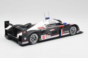 Peugeot 908 HDi LMP1 #8 S. Sarrazin / P. Lamy / S. Bourdais 24 Hours of Le Mans 2nd 2007 Minichamps 1:18 150071208 Metal - imaginea 2 din 6