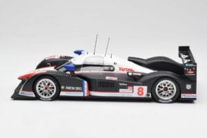 Peugeot 908 HDi LMP1 #8 S. Sarrazin / P. Lamy / S. Bourdais 24 Hours of Le Mans 2nd 2007 Minichamps 1:18 150071208 Metal - imaginea 3 din 6
