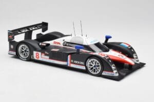 Peugeot 908 HDi LMP1 #8 S. Sarrazin / P. Lamy / S. Bourdais 24 Hours of Le Mans 2nd 2007 Minichamps 1:18 150071208 Metal - imaginea 4 din 6