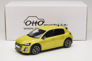 Peugeot E-208 GT Jaune Agueda Otto 1:18 OT1164 Rășină - imaginea 6 din 6