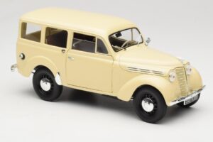 Peugeot Partner Moka Brown Norev 1:18 184894 Metal - imaginea 6 din 8
