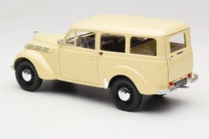 Peugeot Partner Moka Brown Norev 1:18 184894 Metal - imaginea 7 din 8