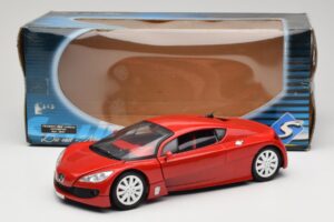 Peugeot RC Carreau Concept Roșu Solido 1:18 8151 Metal - imaginea 8 din 8