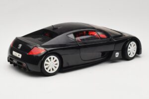 Peugeot RC Pique Negru Solido 1:18 8147 Metal - imaginea 3 din 8