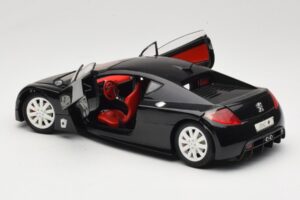 Peugeot RC Pique Negru Solido 1:18 8147 Metal - imaginea 5 din 8