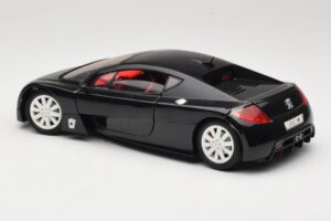 Peugeot RC Pique Negru Solido 1:18 8147 Metal - imaginea 7 din 8