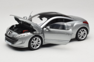 Peugeot RCZ Mercury Grey Norev 1:18 184875 Metal - imaginea 2 din 8