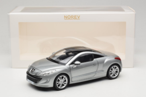 Peugeot RCZ Mercury Grey Norev 1:18 184875 Metal - imaginea 8 din 8