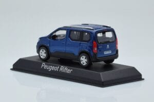 Peugeot Rifter Albastru Norev 1:43 479061 Metal - imaginea 3 din 4